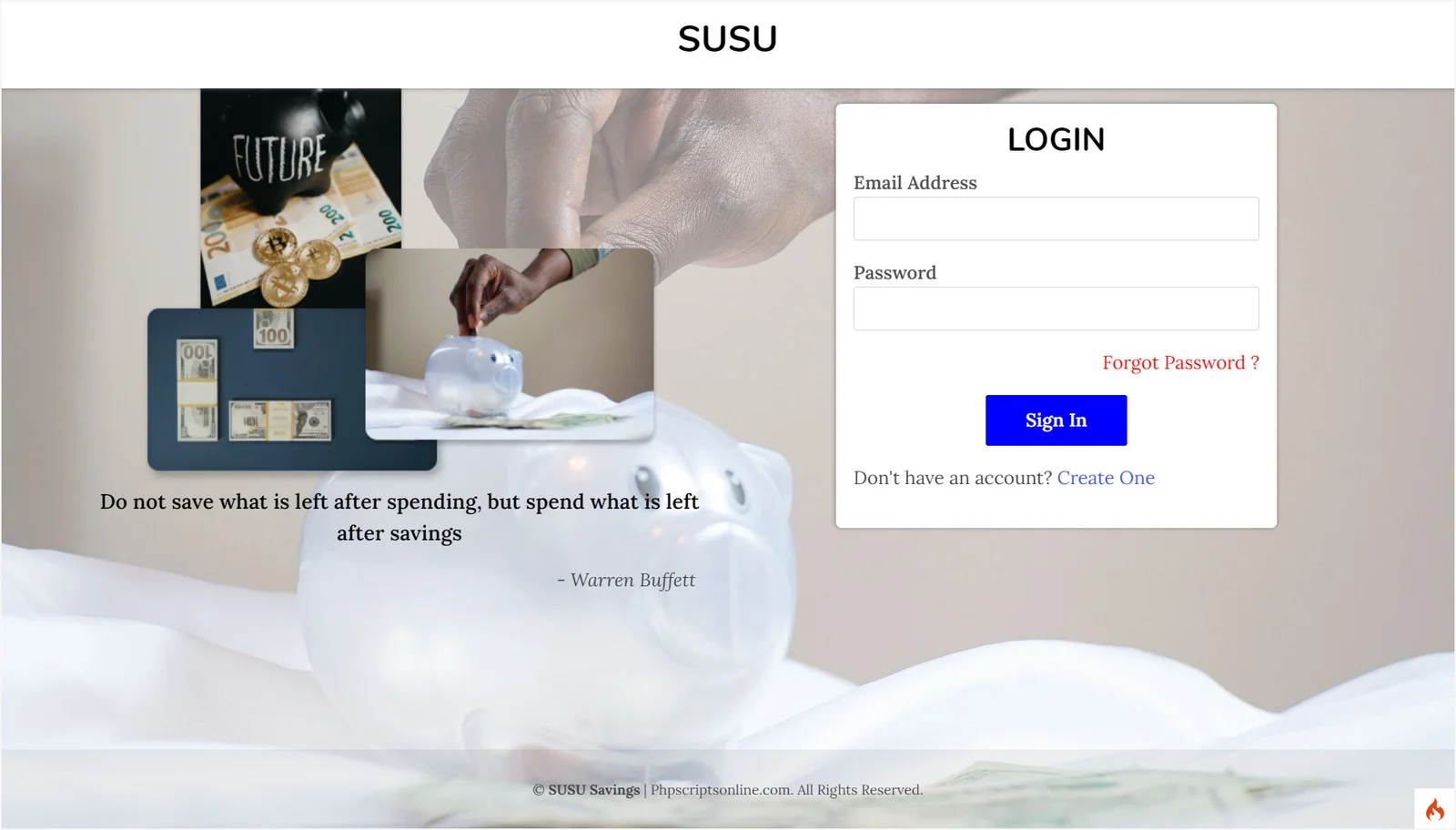 SUSU Money Lending Software