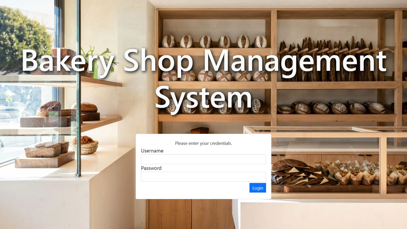 Bakery Shop POS Software