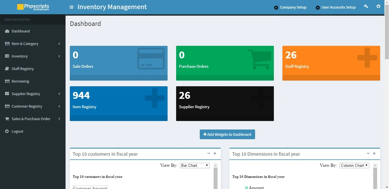 Advanced Inventory Stock Management