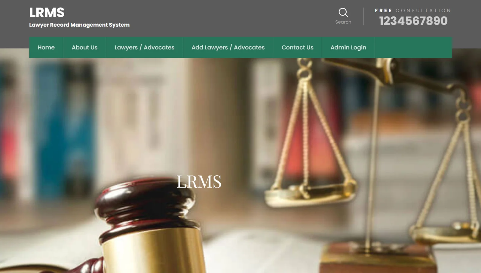 Lawyers Case Record Website