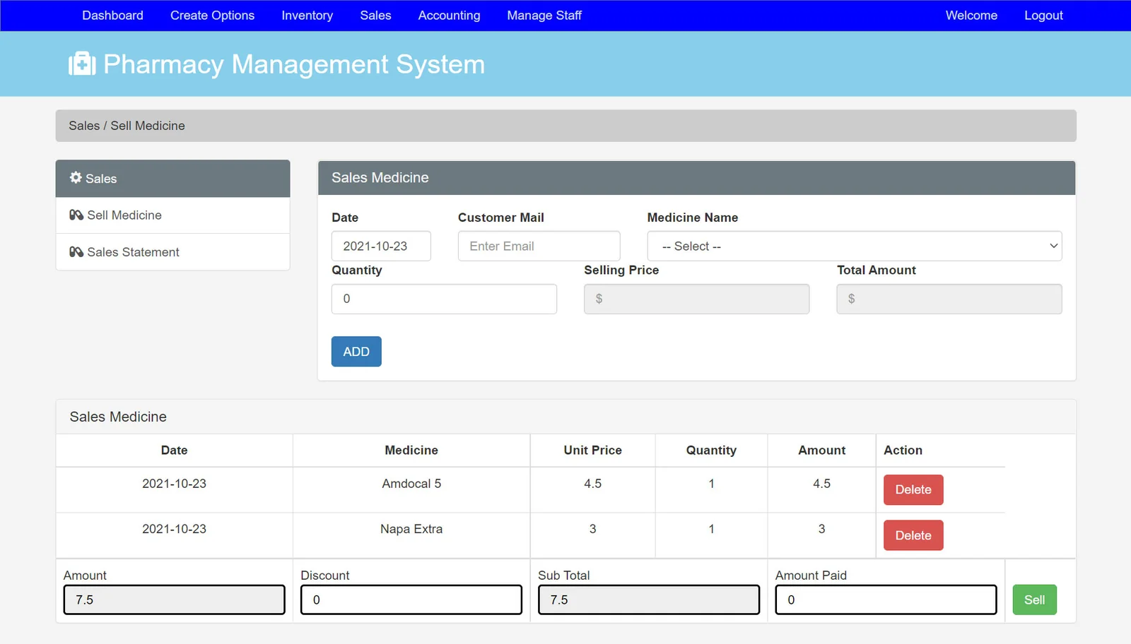 Pharmacy Management Software