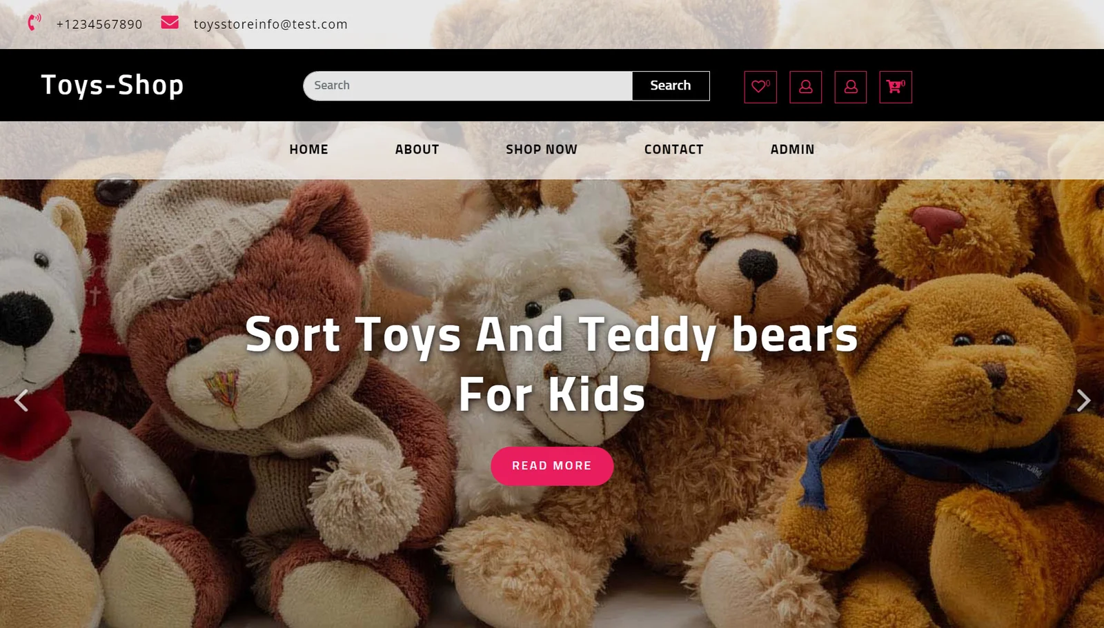 Toyshop Ecommerce Script