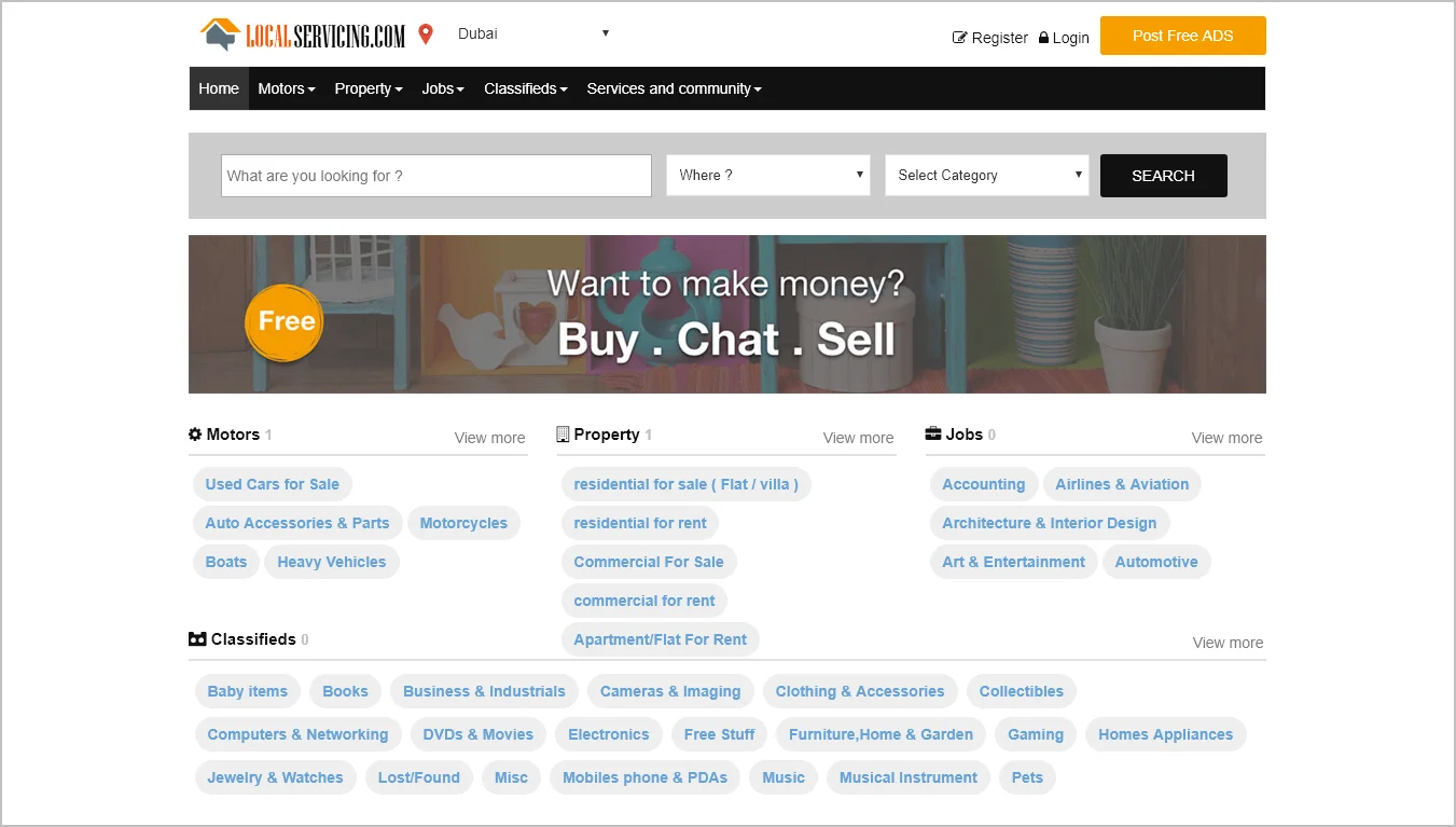 Olx Clone Marketplace Script