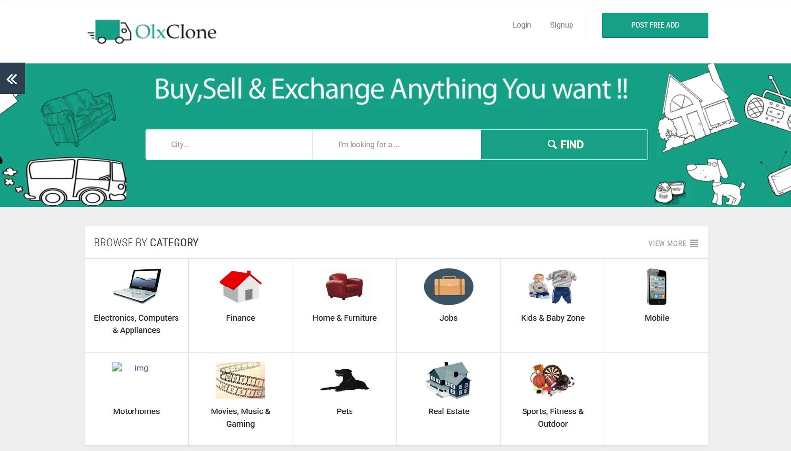 Olx Clone Script